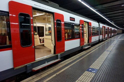 Metro em Barcelona